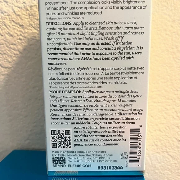 Elemis Musclease Herbal Bath Synergy & Pro-Collagen Tri-Acid Peel NEW - Picture 4 of 11